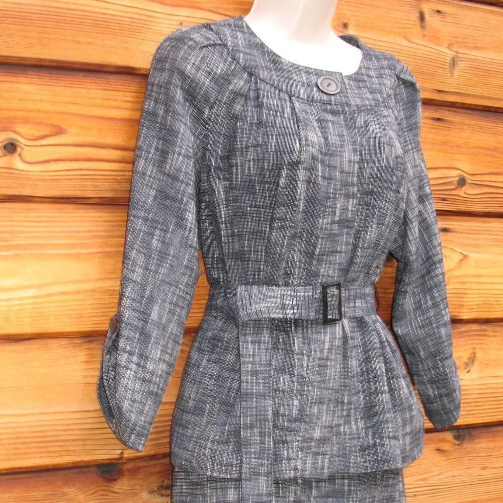Blue Belted Jacket - Picture 2 of 8